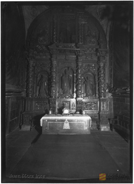 "Zaragoza. La Seo, capilla de San Valero. Estilo: Barroco.". Juan Mora Insa